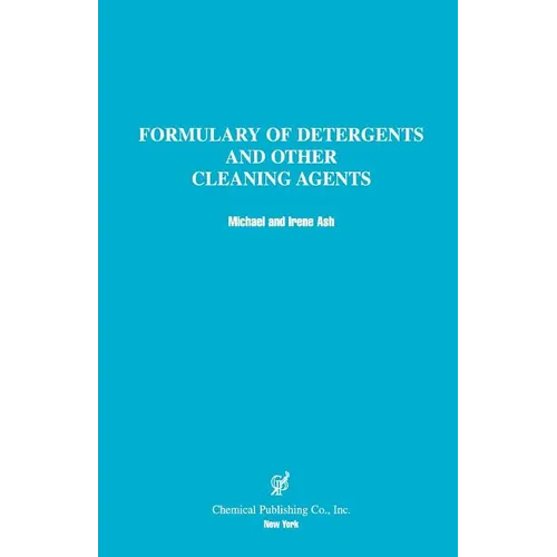 Formulary of Detergents & Other Cleaning Agents