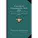 Theodore Waterhouse, 1838-1891: Notes Of His Life And Extracts From His Letters And Papers (1894)