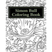 Simon Bull Coloring Book: Fifty floral sketches based on the artist's most loved paintings for your coloring pleasure, with anecdotes and observ