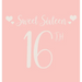 Happy 16th Birthday Guest Book (Hardcover): Sweet Sixteen Guest book, party and birthday celebrations decor, memory book, 16th birthday, happy birthda