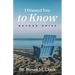 I Wanted You to Know: Before Grief