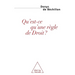 What Is a Rule of Law? / Qu'est-ce qu'une règle de Droit?