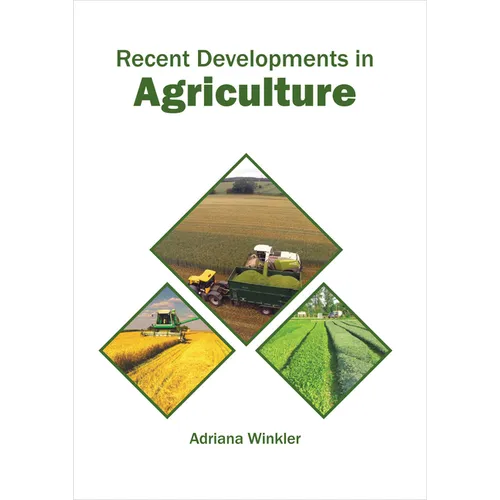 Recent Developments in Agriculture - Hardcover