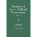 Families of Early Guilford, Connecticut. One Volume Bound in Two. Volume I