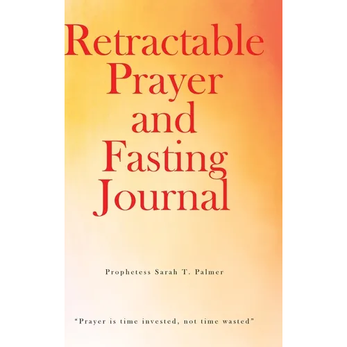 Retractable Prayer and Fasting Journal