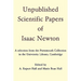 Unpublished Scientific Papers of Isaac Newton: A Selection from the Portsmouth Collection in the University Library, Cambridge