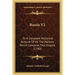 Russia V2: Or A Complete Historical Account Of All The Nations Which Compose That Empire (1780)