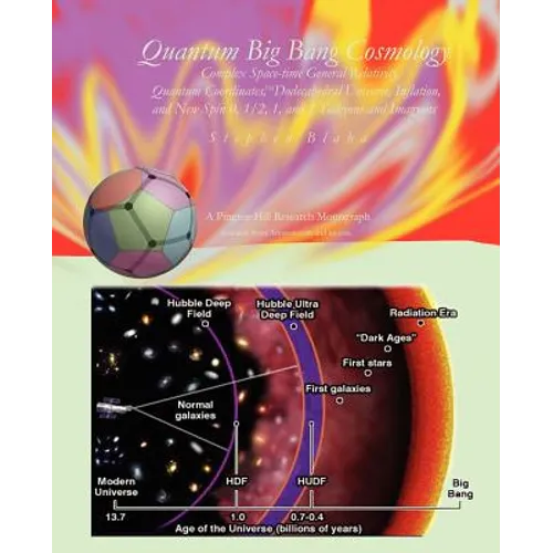 Quantum Big Bang Cosmology: Complex Space-time General Relativity, Quantum Coordinates, Dodecahedral Universe, Inflation, and New Spin 0, 1/2, 1, and
