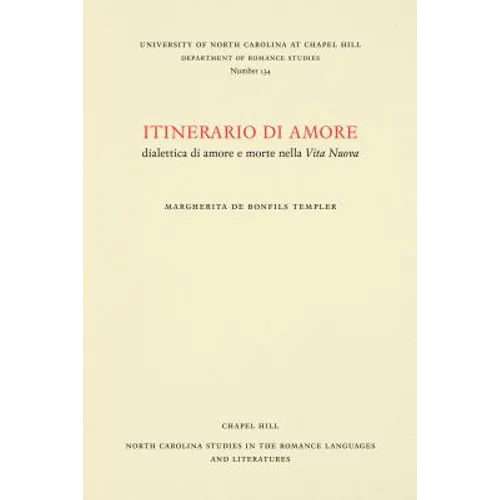 Itinerario di amore: dialettica di amore e morte nella Vita Nuova