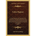 Colon Hygiene: Comprising New And Important Facts Concerning The Physiology Of The Colon And An Account Of Practical And Successful M