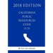 California Public Ressources Code (1/3) (2018 Edition)
