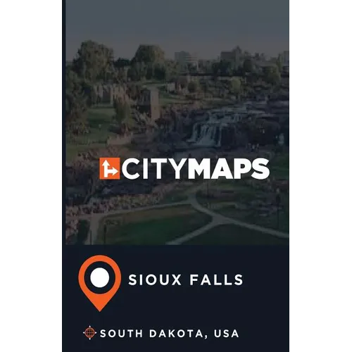 City Maps Sioux Falls South Dakota, USA