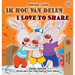 I Love to Share (Dutch English Bilingual Children's Book)