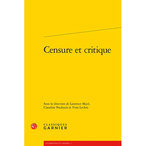 Censure Et Critique