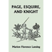 Page, Esquire, and Knight (Yesterday's Classics)