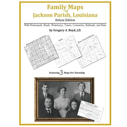Family Maps of Jackson Parish, Louisiana