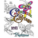 Calendrier de Coloriage 2021 Papillons