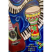 6x9 100 Page Sheet Music: Music In My Soul. Show your musical talent. Write & Compose your own song lyrics and Notes. Colorful Bongo Drums, Guit