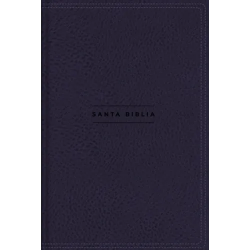 Nvi, Santa Biblia, Revisión 2022, Una Columna Con Referencias, Leathersoft, Navy, Palabras de Jesús En Rojo, Comfort Print