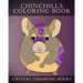 Chinchilla Coloring Book: 30 Simple Cute line drawing Chinchilla Easy Coloring Pages For Adults Or Children