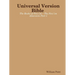 Universal Version Bible
