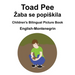 English-Montenegrin Toad Pee/Zaba se popiskila Children's Bilingual Picture Book