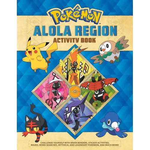 Pok駑on Alola Region Activity Book