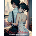 coloring book for adults only: San Valentín sexy: Manga Art & Anime Enthusiasts Stress Relief Naughty Adult Coloring