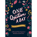 One Question a Day (Floral): A Five-Year Journal: A Personal Time Capsule of Questions and Answers