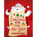 Christmas coloring book: Merry Christmas Coloring Book with Fun, Easy, and Relaxing Designs for Adults Featuring Beautiful Winter Florals, Fest