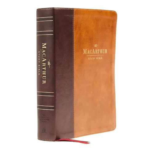 Nasb, MacArthur Study Bible, 2nd Edition, Leathersoft, Brown, Thumb Indexed, Comfort Print: Unleashing God's Truth One Verse at a Time