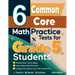 6 Common Core Grade 5 Math Practice Tests: A Complete Guide to Building Math Mastery and Excelling on the Common Core Test