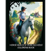 Horse-Mad 8-12 Year Old Kids' Coloring Book - Book Three: Fun Illustrations of Horses & Riders
