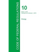 Code of Federal Regulations Title 10, Volume 1, January 1, 2015