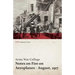 Notes on Fire on Aeroplanes - August, 1917 (WWI Centenary Series)