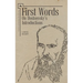 First Words (Eng): On Dostoevsky's Introductions