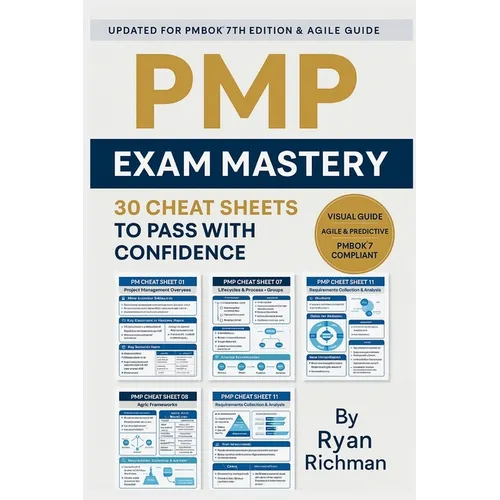 PMP Exam Mastery: 30 Cheat Sheets to Pass With Confidence
