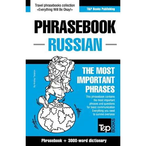 English-Russian phrasebook and 3000-word topical vocabulary