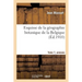 Esquisse de la Géographie Botanique de la Belgique. 7 Bis, Annexe