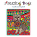 Amazing Dogs: Adult Coloring Book
