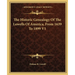 The Historic Genealogy Of The Lowells Of America, From 1639 To 1899 V1