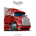 Trucks Coloring Book 1