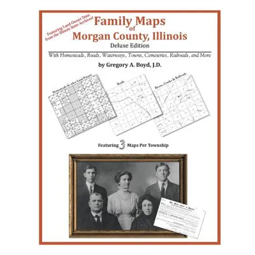 Family Maps of Morgan County, Illinois