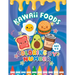 Kawaii Foods Color By Number: Coloring book for kids ages 4-8