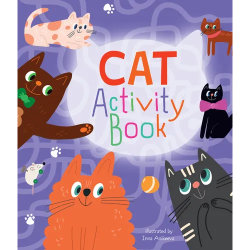 Cat Activity Book - Paperback
