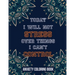 Today I Will Not Stress Over Things I Can't Control Anxiety Coloring Book: A Scripture Coloring Book for Adults & Teens, Relaxing & Creative Art Activ