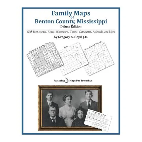 Family Maps of Benton County, Mississippi