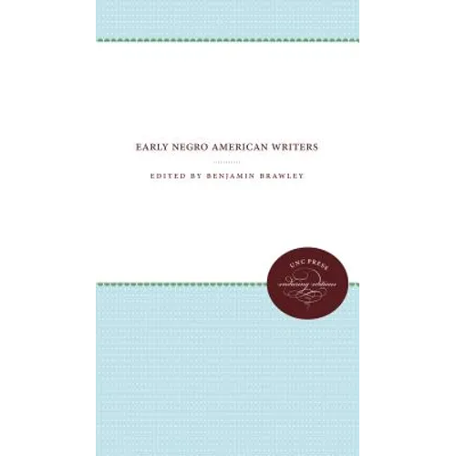 Early Negro American Writers