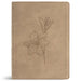 CSB Verse-By-Verse Reference Bible, Digital Study Edition, Earth Suedesoft Leathertouch