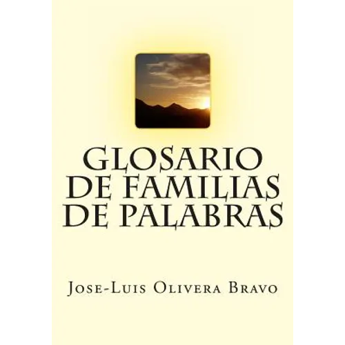 Glosario de Familias de Palabras